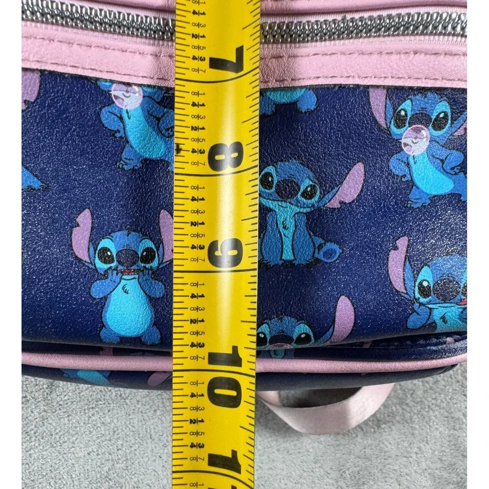 Disney Lilo & Stitch All Over Print Mini Backpack Blue B-83727289